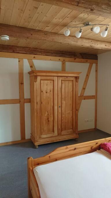 Mothsgut - Moderne Ferienwohnung Auf Dem Bauernhof Im Erzgebirge Oelsnitz  Bagian luar foto